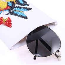 Load image into Gallery viewer, DIY Diamond Painting Glasses Storage Bags Waterproof Pouches (YD008) (Butterfly)