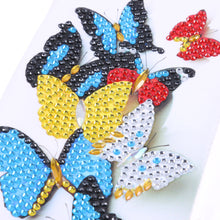Load image into Gallery viewer, DIY Diamond Painting Glasses Storage Bags Waterproof Pouches (YD008) (Butterfly)