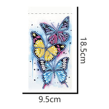 Load image into Gallery viewer, DIY Diamond Painting Glasses Storage Bags Waterproof Pouches (YD008) (Butterfly)