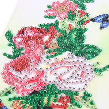 Load image into Gallery viewer, DIY Diamond Painting Glasses Storage Bags Waterproof (YD011) (Flower Butterfly)