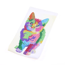 Load image into Gallery viewer, DIY Diamond Painting Glasses Storage Bags Pouches Waterproof (YD015) (Color Cat)