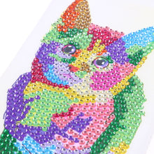 Load image into Gallery viewer, DIY Diamond Painting Glasses Storage Bags Pouches Waterproof (YD015) (Color Cat)