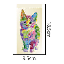 Load image into Gallery viewer, DIY Diamond Painting Glasses Storage Bags Pouches Waterproof (YD015) (Color Cat)