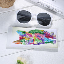 Load image into Gallery viewer, DIY Diamond Painting Glasses Storage Bags Pouches Waterproof (YD015) (Color Cat)