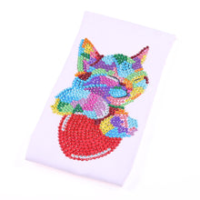 Load image into Gallery viewer, DIY Diamond Painting Glasses Storage Bags Pouches Waterproof (YD016) (Color Cat)