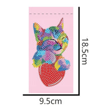 Load image into Gallery viewer, DIY Diamond Painting Glasses Storage Bags Pouches Waterproof (YD016) (Color Cat)