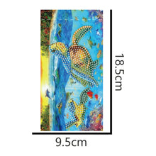 Load image into Gallery viewer, DIY Diamond Painting Glasses Storage Bags Organizer Waterproof (YD017) (Turtle)