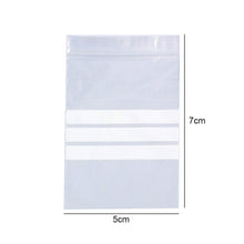 Load image into Gallery viewer, 100pcs Writable Dense Ziplock Bag Sealed to Protect Thick Diamond Painting Bag
