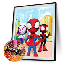 Load image into Gallery viewer, Diamond Painting - Full Round - spiderman animation (30*40CM)