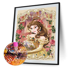 Load image into Gallery viewer, Diamond Painting - Partial Special Shaped - Disney Princess - Belle (30*40CM)