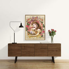 Load image into Gallery viewer, Diamond Painting - Partial Special Shaped - Disney Princess - Belle (30*40CM)