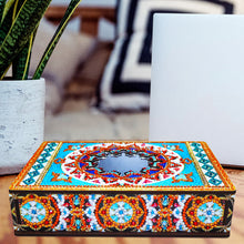Load image into Gallery viewer, Classic Mandala Style Storage Box Fragmented Ornament Cosmetics Collection