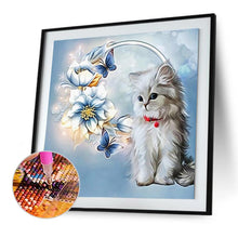Load image into Gallery viewer, Diamond Painting - Full Round - cat (30*30CM)