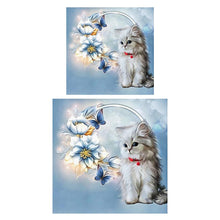 Load image into Gallery viewer, Diamond Painting - Full Round - cat (30*30CM)