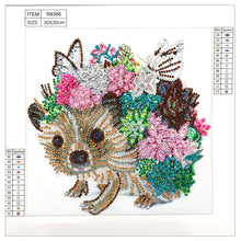 Load image into Gallery viewer, Diamond Painting - Partial Special Shaped - puppy alien (30*30CM)