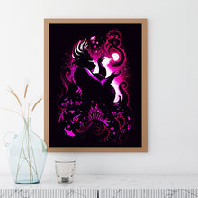 Load image into Gallery viewer, Diamond Painting - Full Square - Daughter of the Sea - Sea Witch Silhouette (30*40CM)