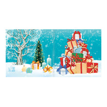 Load image into Gallery viewer, DIY Handmade Cards Diamond Painting Christmas Greeting Cards Holiday Party Cards