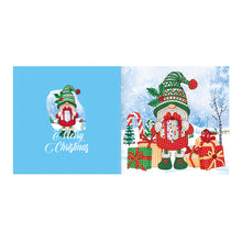Load image into Gallery viewer, DIY Handmade Cards Diamond Painting Christmas Greeting Cards Holiday Party Cards