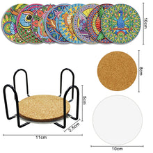 Load image into Gallery viewer, DIY Acrylic Diamond Coaster Set Special-Shaped Drill Point Drill Coaster