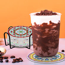 Load image into Gallery viewer, DIY Acrylic Diamond Coaster Set Special-Shaped Drill Point Drill Coaster