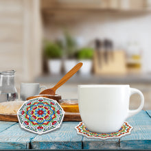 Load image into Gallery viewer, DIY Acrylic Diamond Coaster Set Special-Shaped Drill Point Drill Coaster