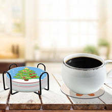 Load image into Gallery viewer, DIY Acrylic Diamond Coaster Set Special-Shaped Drill Point Drill Coaster