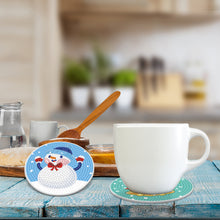 Load image into Gallery viewer, DIY Acrylic Diamond Coaster Set Special-Shaped Drill Point Drill Coaster