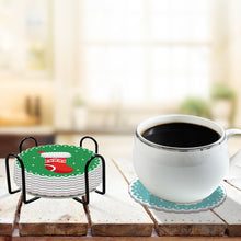 Load image into Gallery viewer, DIY Acrylic Diamond Coaster Set Special-Shaped Drill Point Drill Coaster