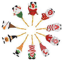 Load image into Gallery viewer, DIY Diamond Special Shape One-sided Hanging Christmas Ornament Prop (GS09)