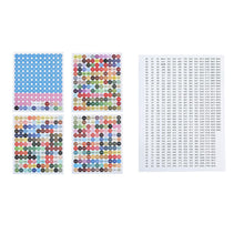 Load image into Gallery viewer, Number Label Stickers for Diamond Painting Storage Box Bottle (Colorful)