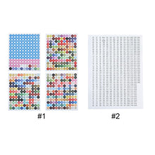 Load image into Gallery viewer, Number Label Stickers for Diamond Painting Storage Box Bottle (Colorful)