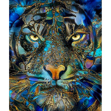 Load image into Gallery viewer, Diamond Painting - Full Square - LeaRoche's blue tiger (50*60CM)