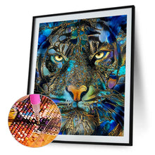 Load image into Gallery viewer, Diamond Painting - Full Square - LeaRoche's blue tiger (50*60CM)