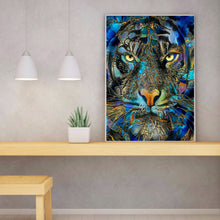 Load image into Gallery viewer, Diamond Painting - Full Square - LeaRoche's blue tiger (50*60CM)