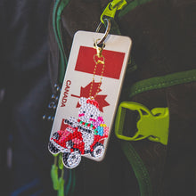 Load image into Gallery viewer, DIY Diamond Painting Keychain 5pcs (Double-Sided Diamond Paste)