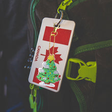 Load image into Gallery viewer, DIY Diamond Painting Keychain 5pcs (Double-Sided Diamond Paste)