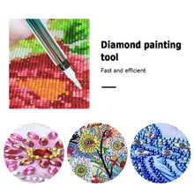 Load image into Gallery viewer, Colorful Diamond Paste Point Drill Pen (Blue Dot Drill Pen 6 Kinds Pen Tips)