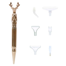 Load image into Gallery viewer, Colorful Diamond Paste Point Drill Pen (Gold Dot Drill Pen 6 Kinds Pen Tips)