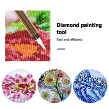 Load image into Gallery viewer, Colorful Diamond Paste Point Drill Pen (Gold Dot Drill Pen 6 Kinds Pen Tips)
