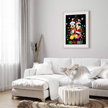 Load image into Gallery viewer, Diamond Painting - Full Round - Christmas Disney Mickey and Minnie Mouse (30*40CM)