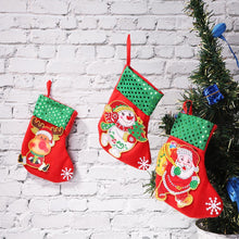 Load image into Gallery viewer, 3pcs Christmas Stockings Hanging Pendants DIY Diamond Painting Kit (WZ002)