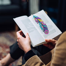 Load image into Gallery viewer, 5D DIY Book Mark Handmade Creative Leaf Book Page Mark Art Craft for Adults Kids