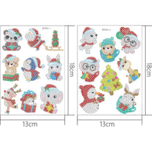 Load image into Gallery viewer, 2pcs Craft Stickers Crafts Art Creative Cute Greeting Card for Childer Toy Gifts