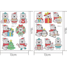 Load image into Gallery viewer, 2pcs Craft Stickers Crafts Art Creative Cute Greeting Card for Childer Toy Gifts