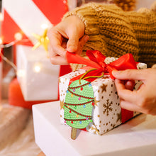 Load image into Gallery viewer, 10pcs Hanging Ornament Art Crafts 5D DIY Spot Drill Cartoon Christmas Decoration