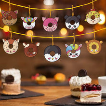 Load image into Gallery viewer, 10pcs Hanging Ornament Art Crafts 5D DIY Spot Drill Cartoon Christmas Decoration