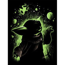 Load image into Gallery viewer, Diamond Painting - Full Round - Yoda silhouette (30*40CM)