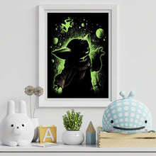 Load image into Gallery viewer, Diamond Painting - Full Round - Yoda silhouette (30*40CM)