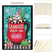 Load image into Gallery viewer, DIY Note Book Art Crafts A5 Partial Drill Wireless Strip for Gift (BJ048)