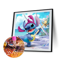 Load image into Gallery viewer, Diamond Painting - Full Round - Stitch playing the piano (30*30CM)